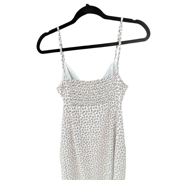 French‎ Connection Floral Midi Dress Sweetheart Neckline Adjustable Straps Sz 12 - Picture 12 of 16